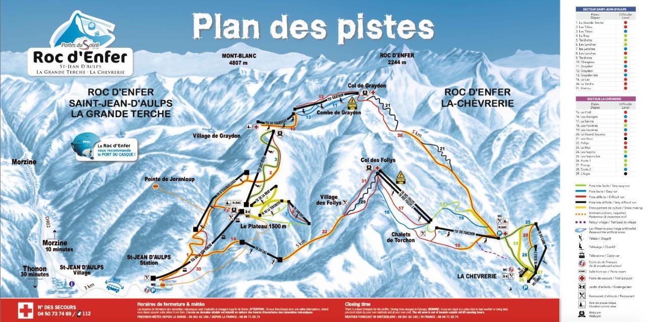 Relai S11 Grand Et Lumineux Studio Avec Coin Montagne 4-6 Pers, Wifi, 30M Des Pistes, Grand Balcon, Draps Non Compris Saint-Jean-d'Aulps Luaran gambar